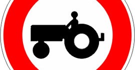 Accès-interdit-aux-véhicules-agricoles-à-moteur
